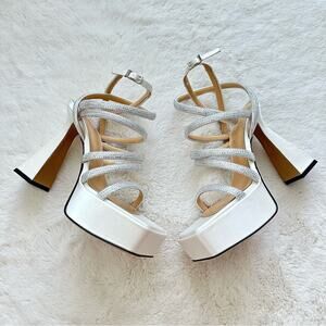 NEW!!! MACH&MACH women platform shoes size 37,5 EU Authentic Retail 950$